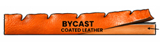 Bycast coated leather surface illustration