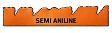 Semi-aniline leather surface illustration
